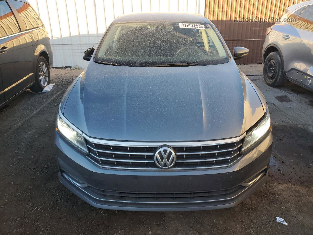 2016 Volkswagen Passat S Серый vin: 1VWAT7A37GC021494