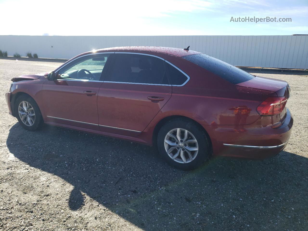 2016 Volkswagen Passat S Burgundy vin: 1VWAT7A37GC046475