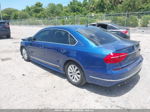 2016 Volkswagen Passat 1.8t R-line Синий vin: 1VWAT7A37GC047691