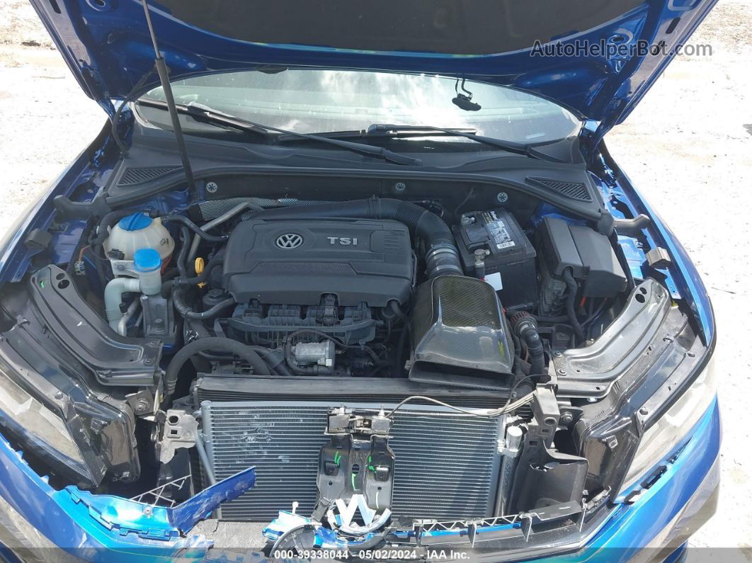 2016 Volkswagen Passat 1.8t R-line Blue vin: 1VWAT7A37GC047691