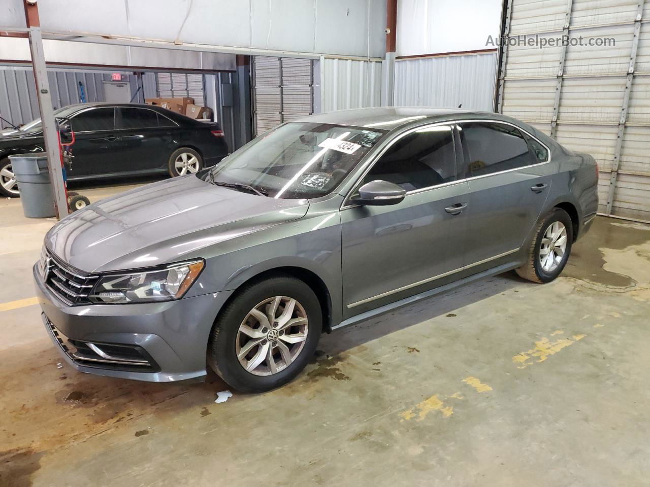 2017 Volkswagen Passat S Gray vin: 1VWAT7A37HC017222