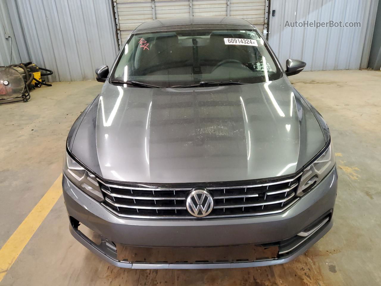 2017 Volkswagen Passat S Gray vin: 1VWAT7A37HC017222