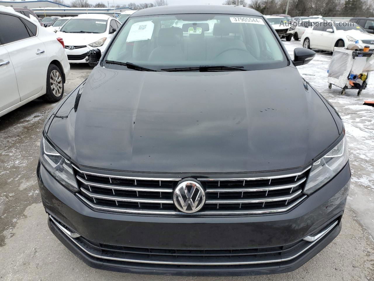 2017 Volkswagen Passat S Black vin: 1VWAT7A37HC067702