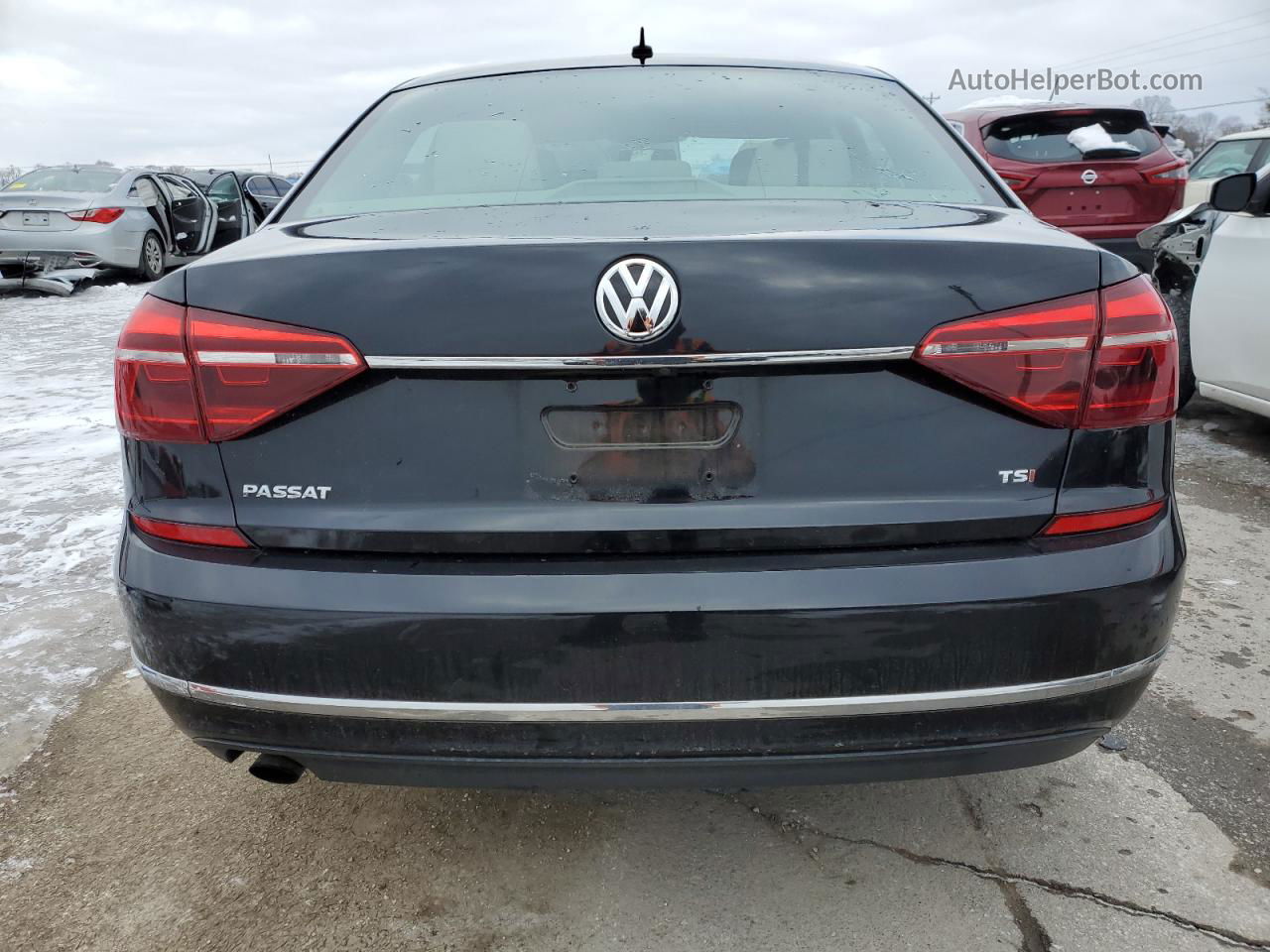 2017 Volkswagen Passat S Black vin: 1VWAT7A37HC067702