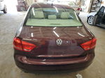 2014 Volkswagen Passat S Red vin: 1VWAT7A38EC049298