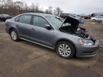 2014 Volkswagen Passat S Серый vin: 1VWAT7A38EC088487