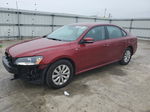 2015 Volkswagen Passat S Red vin: 1VWAT7A38FC014343