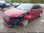 2015 Volkswagen Passat 1.8t Limited Edition Красный vin: 1VWAT7A38FC085249