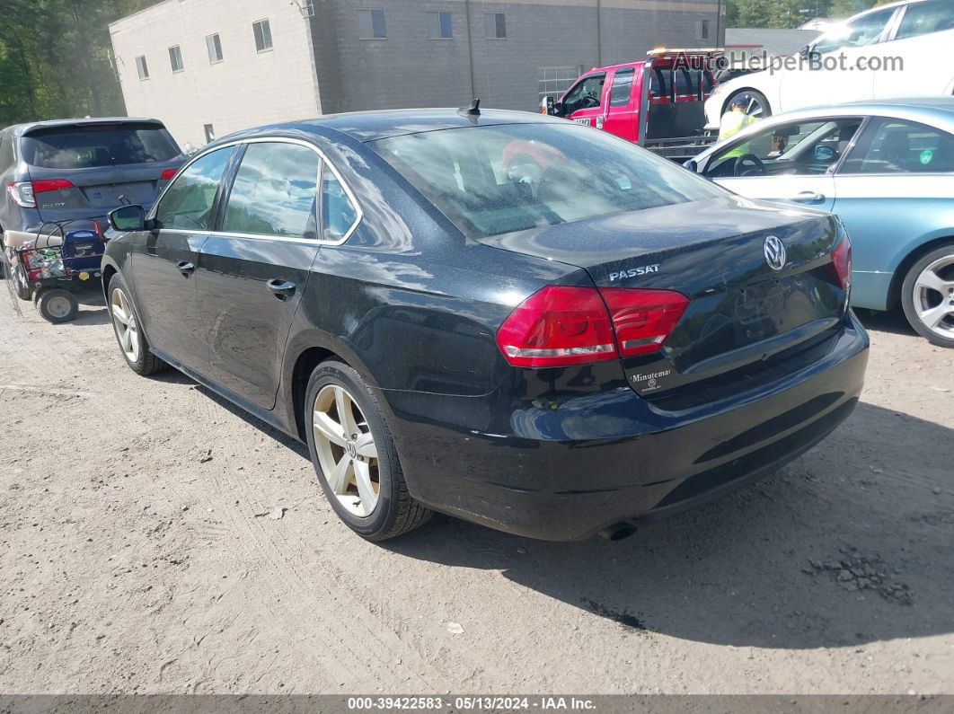 2015 Volkswagen Passat 1.8t Limited Edition Black vin: 1VWAT7A38FC115009