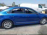 2016 Volkswagen Passat 1.8t S Blue vin: 1VWAT7A38GC032715