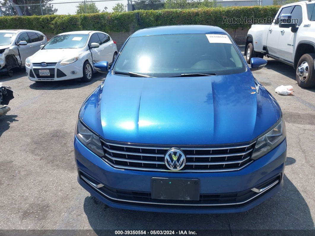 2016 Volkswagen Passat 1.8t S Синий vin: 1VWAT7A38GC032715