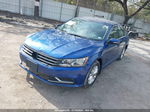 2016 Volkswagen Passat 1.8t S Blue vin: 1VWAT7A38GC039132