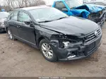 2017 Volkswagen Passat 1.8t S Black vin: 1VWAT7A38HC008156