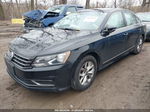 2017 Volkswagen Passat 1.8t S Black vin: 1VWAT7A38HC008156