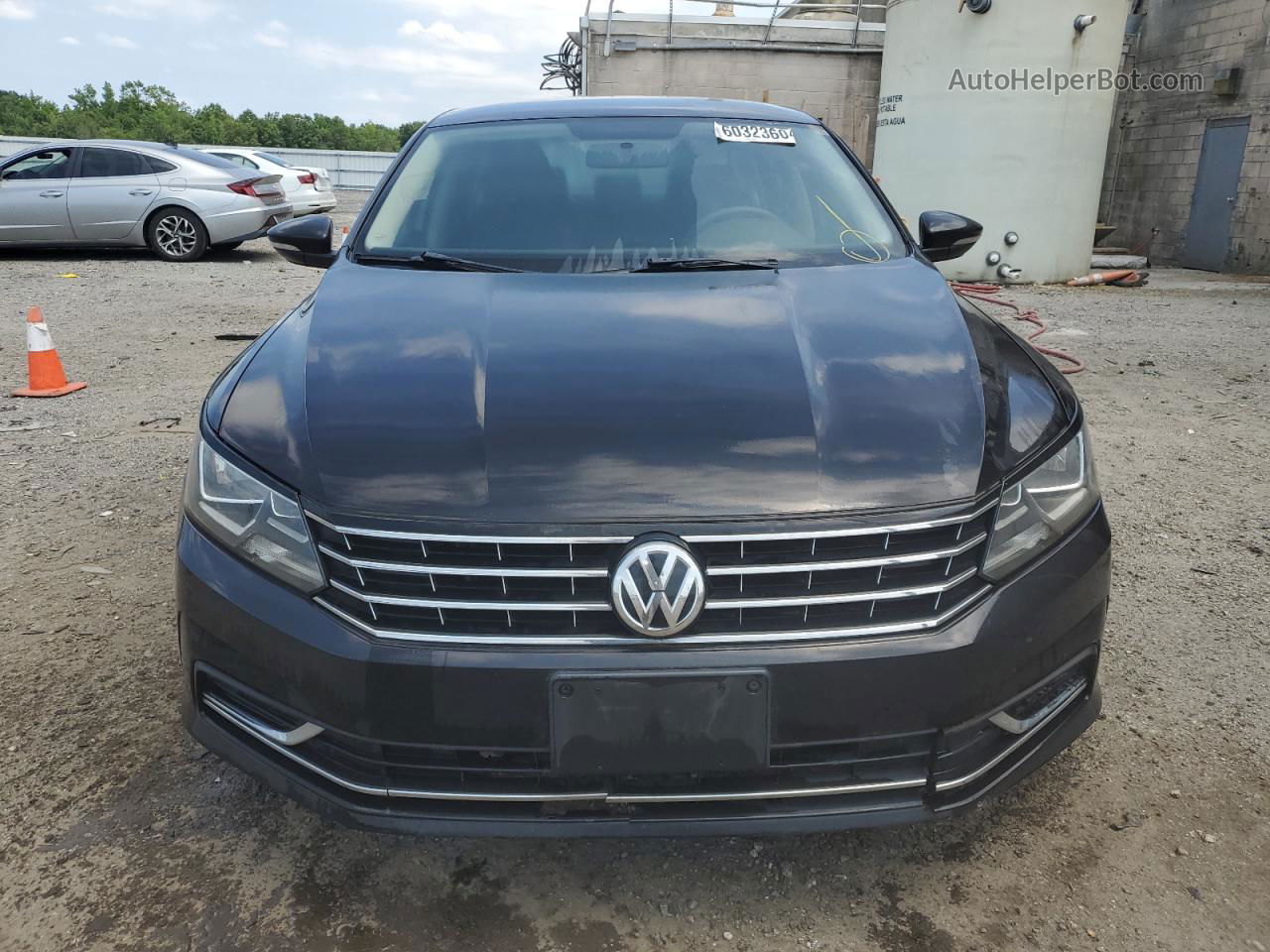 2017 Volkswagen Passat S Black vin: 1VWAT7A38HC037673