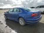 2017 Volkswagen Passat S Синий vin: 1VWAT7A38HC053274