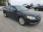 2014 Volkswagen Passat S Black vin: 1VWAT7A39EC100663