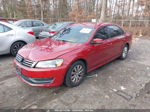 2015 Volkswagen Passat 1.8t Wolfsburg Edition Красный vin: 1VWAT7A39FC032544