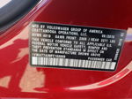 2015 Volkswagen Passat S Red vin: 1VWAT7A39FC102933
