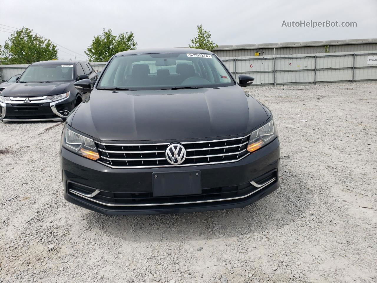 2016 Volkswagen Passat S Black vin: 1VWAT7A39GC007466