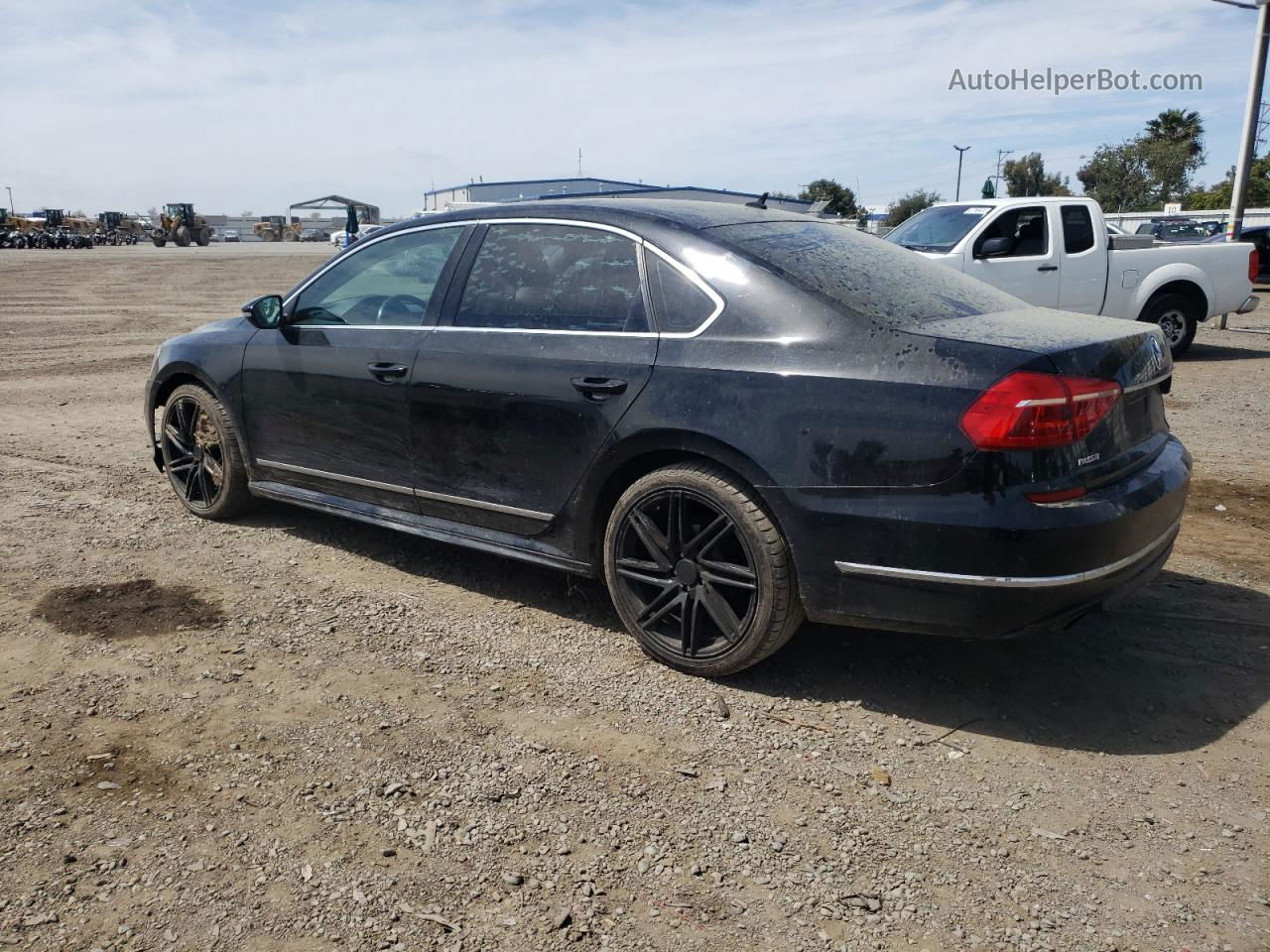 2016 Volkswagen Passat S Black vin: 1VWAT7A39GC052519