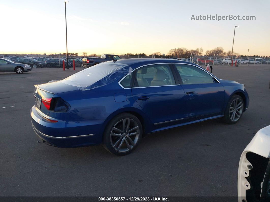 2016 Volkswagen Passat 1.8t R-line Blue vin: 1VWAT7A39GC064945