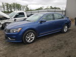 2017 Volkswagen Passat S Blue vin: 1VWAT7A39HC054630