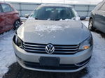 2014 Volkswagen Passat S Gray vin: 1VWAT7A3XEC047696