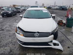 2014 Volkswagen Passat 1.8t Wolfsburg Edition White vin: 1VWAT7A3XEC080469