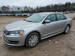 2014 Volkswagen Passat S Silver vin: 1VWAT7A3XEC092427