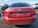 2015 Volkswagen Passat S Красный vin: 1VWAT7A3XFC027420