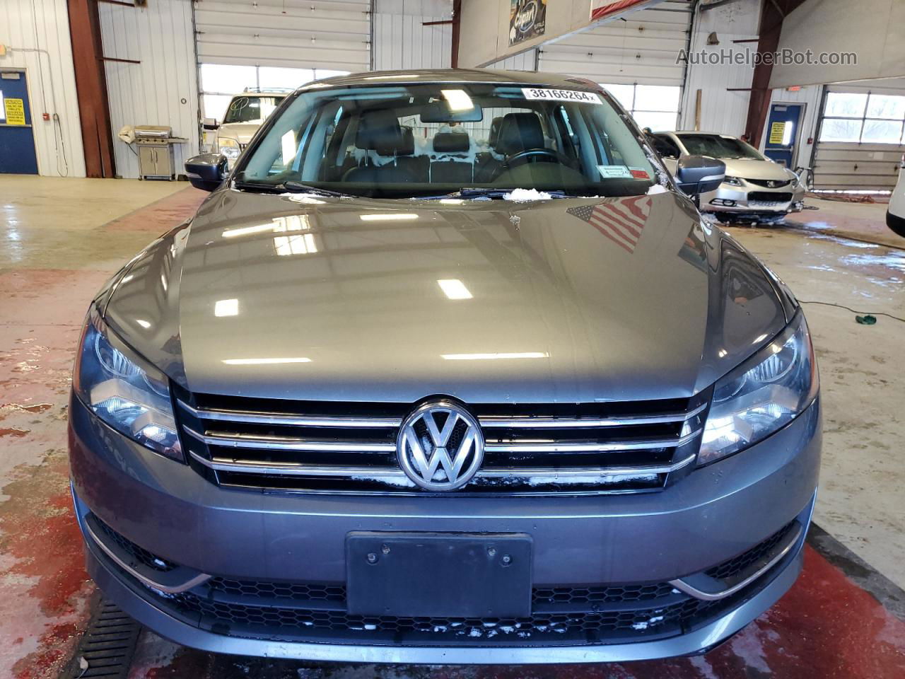 2015 Volkswagen Passat S Charcoal vin: 1VWAT7A3XFC073443