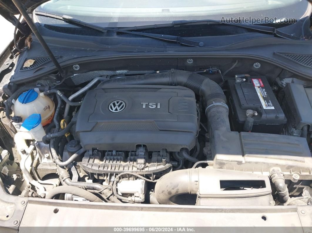 2016 Volkswagen Passat 1.8t S Черный vin: 1VWAT7A3XGC044347
