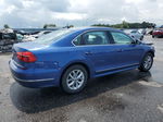 2016 Volkswagen Passat S Blue vin: 1VWAT7A3XGC056417