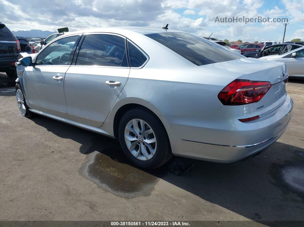 2017 Volkswagen Passat 1.8t S Silver vin: 1VWAT7A3XHC013438