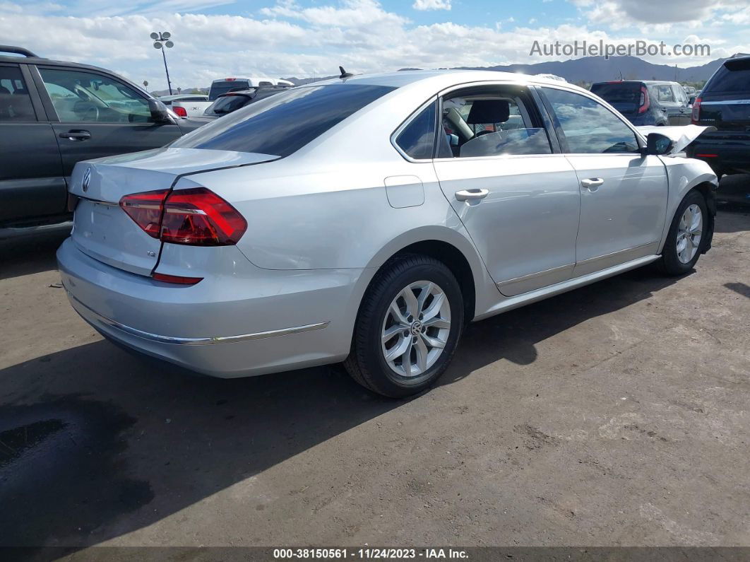 2017 Volkswagen Passat 1.8t S Серебряный vin: 1VWAT7A3XHC013438