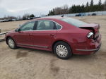 2017 Volkswagen Passat S Red vin: 1VWAT7A3XHC035827