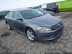 2012 Volkswagen Passat 2.5l Se Gray vin: 1VWBH7A30CC035477