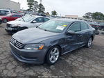 2012 Volkswagen Passat 2.5l Se Gray vin: 1VWBH7A30CC035477