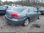 2012 Volkswagen Passat 2.5l Se Gray vin: 1VWBH7A30CC035477