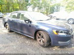 2012 Volkswagen Passat Se W/sunroof & Nav Blue vin: 1VWBH7A30CC065918