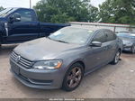 2013 Volkswagen Passat 2.5l Se Gray vin: 1VWBH7A30DC053107