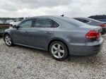 2013 Volkswagen Passat Se Gray vin: 1VWBH7A30DC117291