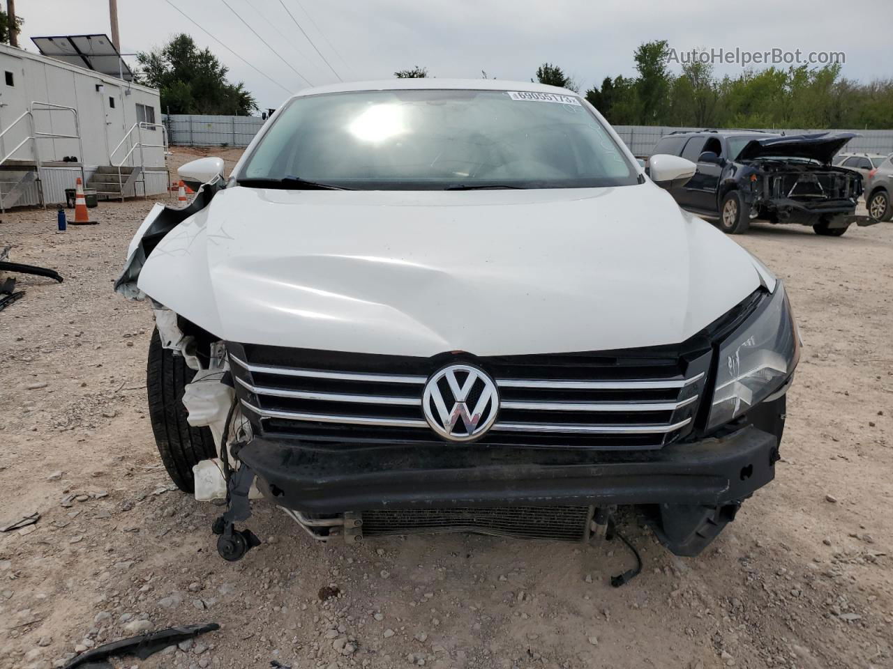 2012 Volkswagen Passat Se Белый vin: 1VWBH7A31CC060162