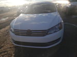 2012 Volkswagen Passat Se White vin: 1VWBH7A31CC079648