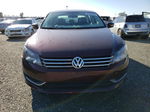 2012 Volkswagen Passat Se Бордовый vin: 1VWBH7A32CC110244