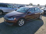 2012 Volkswagen Passat Se Бордовый vin: 1VWBH7A32CC110244