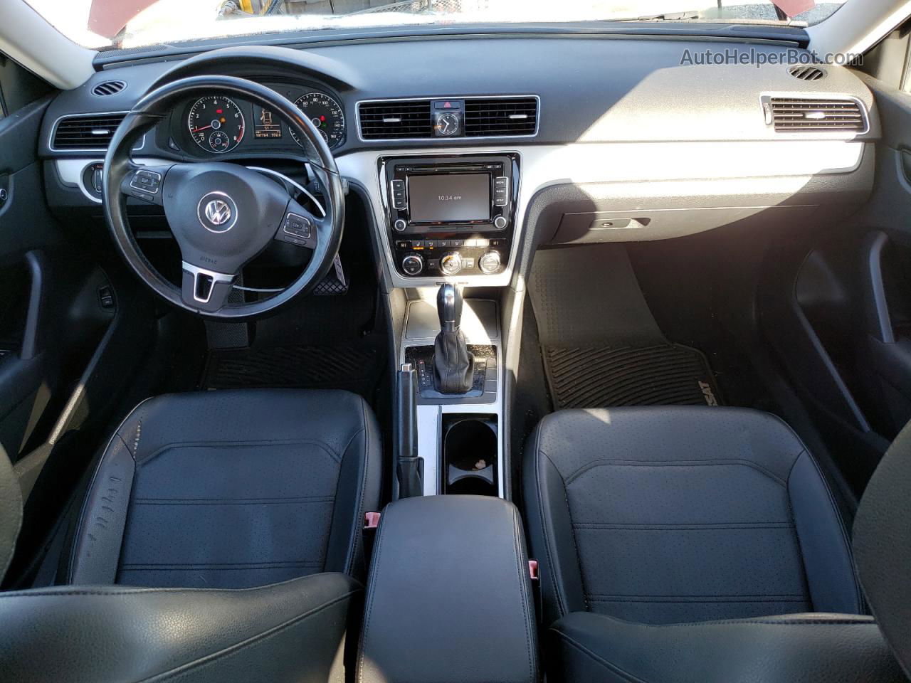 2012 Volkswagen Passat Se Бордовый vin: 1VWBH7A32CC110244