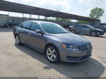 2013 Volkswagen Passat 2.5l Se Gray vin: 1VWBH7A32DC053576