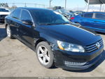 2012 Volkswagen Passat Se Black vin: 1VWBH7A33CC056355